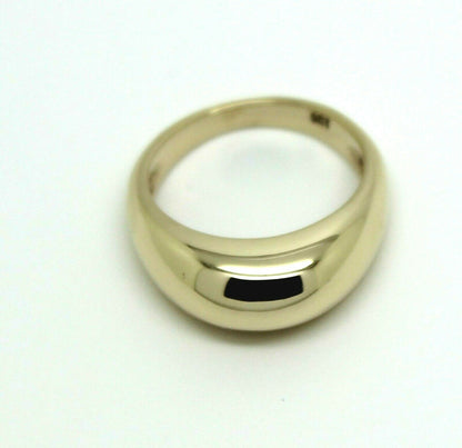 Genuine Solid 9ct White Or Rose Or Yellow Gold High 7mm Dome Ring Your Size - Sizes R to Z