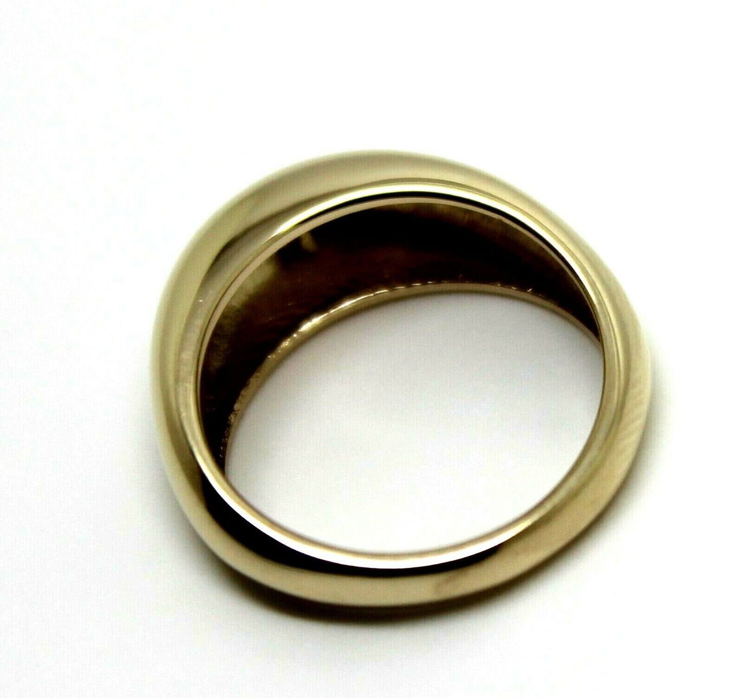 Genuine Solid 9ct White Or Rose Or Yellow Gold High 7mm Dome Ring Your Size - Sizes R to Z