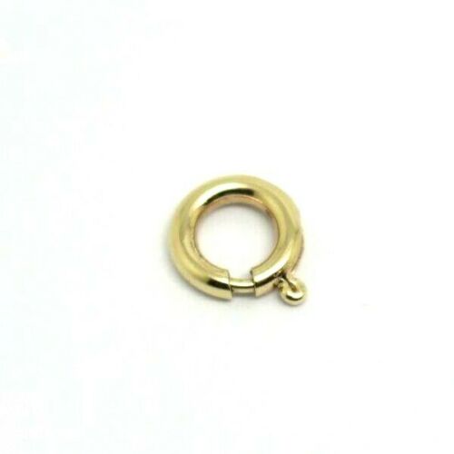 Kaedesigns Small 8mm 9ct 9K 375 Yellow, Rose or White Gold Bolt Ring Clasp