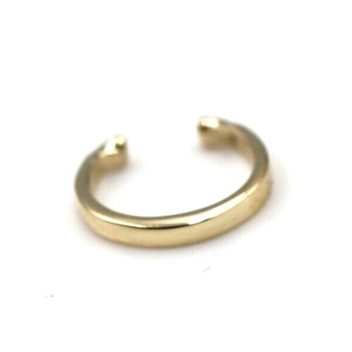 Genuine Solid 9ct Yellow, Rose or White Gold Ear Cartilage Cuff earring