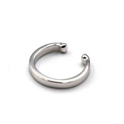 Genuine Solid 9ct Yellow, Rose or White Gold Ear Cartilage Cuff earring
