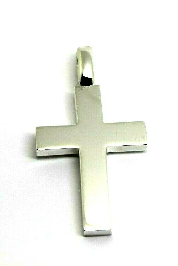 Kaedesigns Genuine Large Heavy Sterling Silver Huge Cross Pendant with 9mm bale