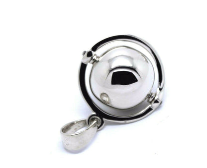 Genuine New Belcher 14mm 9ct 9k 375 Yellow, Rose or White Gold Ball Drop Pendant