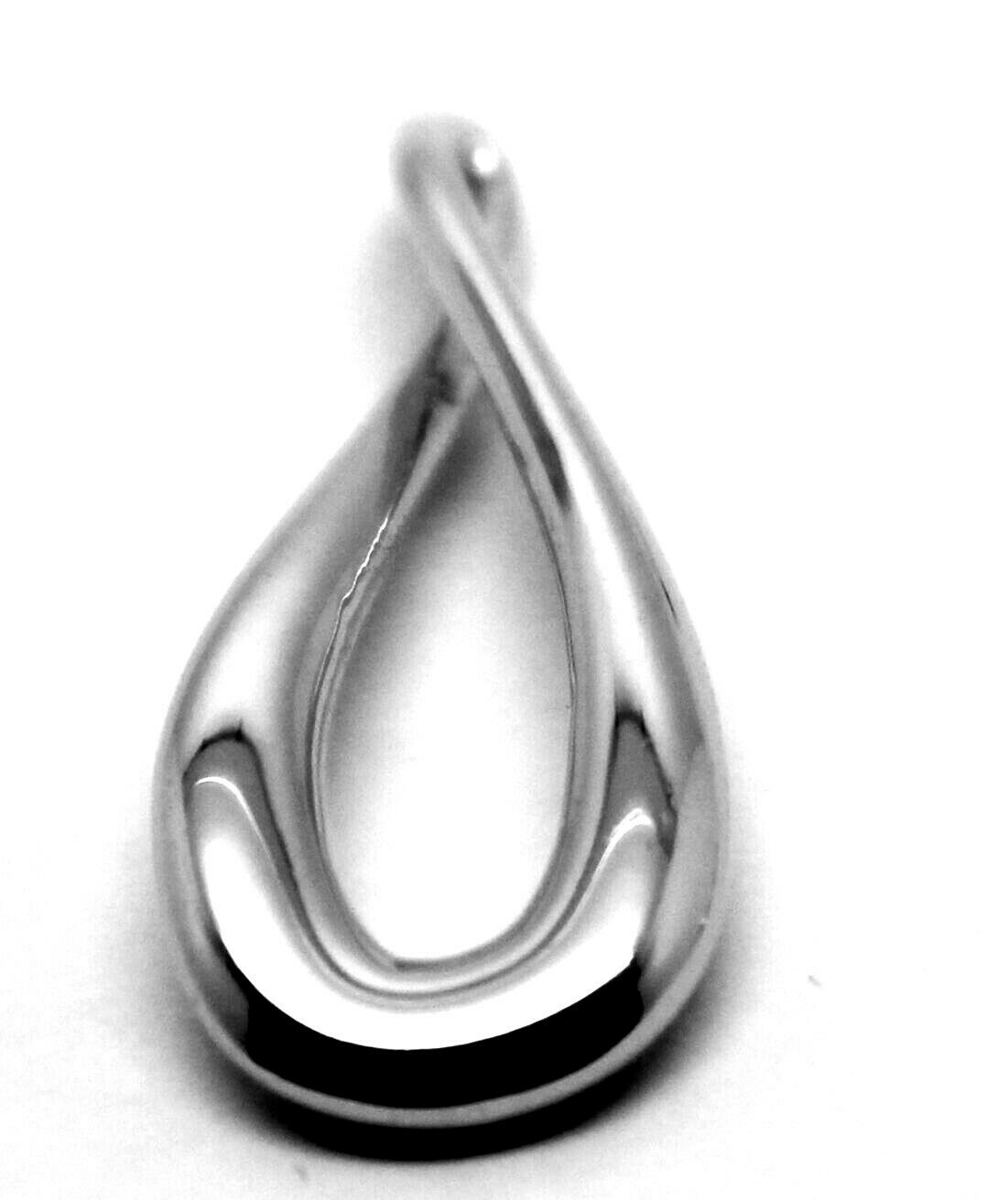 Kaedesigns 9ct 9K 375 Yellow, Rose or White 375 Gold Medium Teardrop Pendant